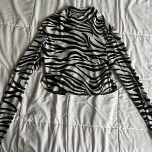 Long Sleeve Crop Top